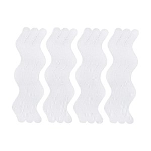 Magideal - 12 Pegatinas Impermeables Antideslizantes Para Bañera, Pegatinas De Seguridad Transparentes, Tiras Antideslizantes De Cinta De Seguridad Fuerte Para