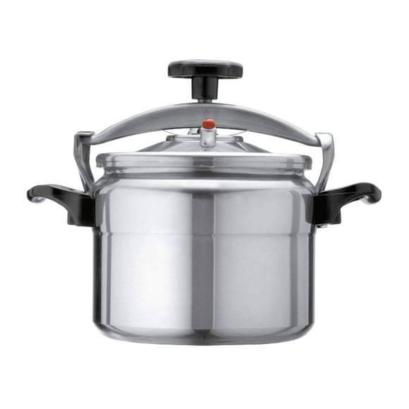 Olla a Presión Aluminio 12L Comprezzo Plateado 1 Piezas