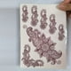 thumbnail image 1 of 1 sheet Waterproof and Sweatproof Temporary Tattoo Sticker for Women - Lace Hollow Pattern Design, 1 of 3
