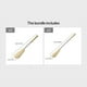 thumbnail image 1 of Wooden Long Handle Bottle Cleaning Brush, Kitchen Cleaning Tool, 1 of 3