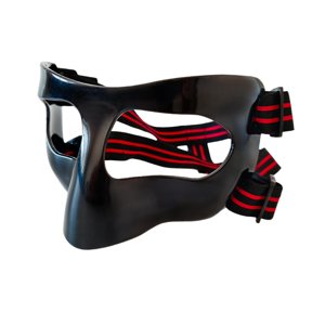 Ioensy - Máscara De Baloncesto Escudo Facial Ligero Mujeres Hombres Cubierta Protectora Facial