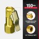 thumbnail image 2 of Boquilla de aire Milton S-697-2 1/4 FNPT estilo europeo cerrada/sellada, 2 of 6