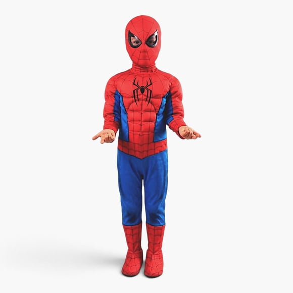 DISFRAZ SPIDERMAN ACOLCHADO TALLA 10 (TELA IGNIFUGA)
