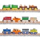 thumbnail image 4 of Motores de tren y vagones de madera Orbrium 12 (18 unidades) con animales, 4 of 7
