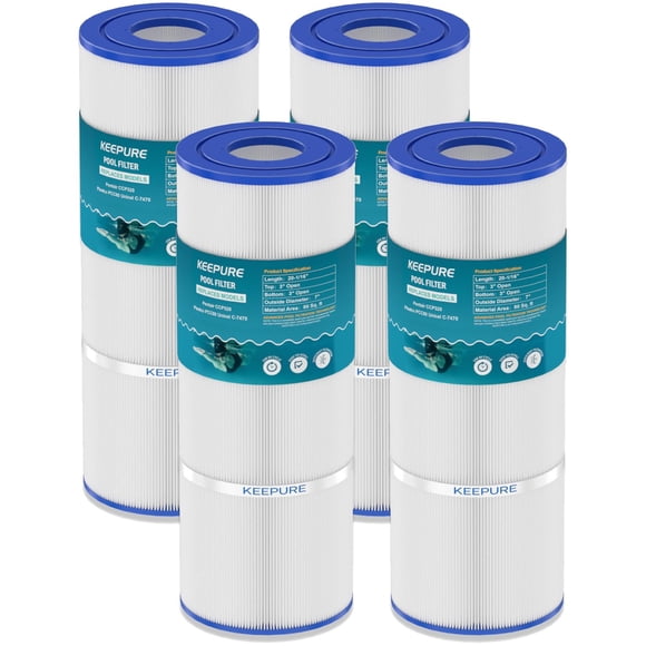 Cartuchos de filtro para piscina KEEPURE CCP320 51 x 18 cm, paquete de 4