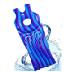 thumbnail image 3 of Flotador Colchoneta Inflable Tipo Tabla Piscina 180x57cm, 3 of 4
