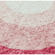thumbnail image 3 of Alfombra Redonda 100 cm Super Suave Circulos Fucsia, 3 of 3