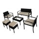 thumbnail image 1 of Juego Comedor Terraza Jardín Tipo Rattan 6 Piezas, 1 of 3