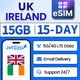 thumbnail image 1 of Esim Reino Unido E Irlanda 15 Gb De Datos Prepago Por 15 Días, 1 of 6