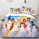 thumbnail image 1 of Cartoon Princess Tinker Bell Fairy Bedding Set,3D Printing,with Pillowcase,For Kids Adults,For Single Bed Double Bed Bed Sheets, 1 of 5