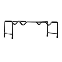 Magideal - Estante Para Mancuernas, Estante De Almacenamiento Para Mancuernas, Organizador De Almacenamiento De Pesas Para Adultos, Suministros Para Ejercicios D Almohadilla Para Pies 33X11X12Cm