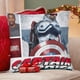 thumbnail image 4 of Capitán América 4 Fundas de almohada de terciopelo con tema, regalos de funda de almohada, decoración para el hogar, cojín de lanzar, regalo de cumpleaños para fans y parejas.30*30cm., 4 of 6