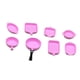 thumbnail image 2 of Casa De Mu?ecas En Miniatura Accesorios De Cocina 1 6 Escala Plato Tazón Adultos Ni?os Rosa, 2 of 5