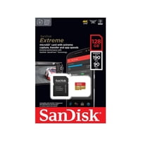 Tarjeta De Memoria Microsd 128Gb Sandisk Extreme 190Mb/90Mb/S