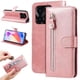 thumbnail image 1 of Funda con Cremallera para Honor X6A, Carcasa Cartera de Cuero PU con Soporte y Tarjetero, 1 of 6