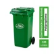 thumbnail image 1 of Basurero Contenedor 120 Litros Verde Con Ruedas, 1 of 3