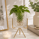 thumbnail image 3 of Candelabro Vidrio Rombos Con Pedestal, 3 of 6