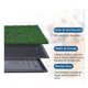 thumbnail image 4 of Baño Portátil Para Perros 3 Piezas Con Pasto Sintético Talla M, 4 of 6