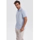 thumbnail image 2 of Polera Hombre Piqué Básica Lisa Celeste - lV, 2 of 4