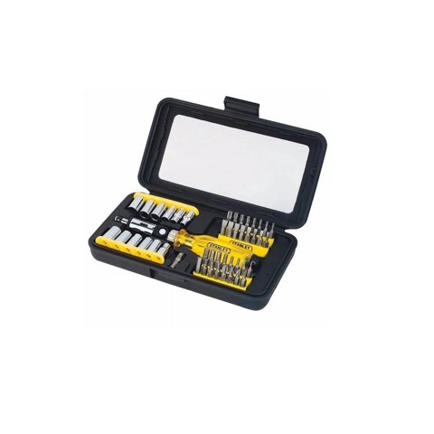 Juego Destornillador Con Puntas Intercambiables 47 Piezas Stanley