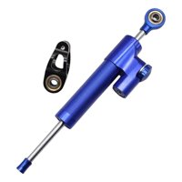 Ioensy - Estabilizador De Amortiguador De Dirección De Motocicleta Para La Mayoría De Las Motocicletas Azul