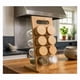 thumbnail image 3 of Especiero Torre Bambú 8 Frascos Soporte Vertical Organizador Cocina, 3 of 5