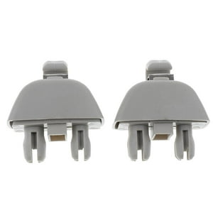 Genérico - 2 Ganchos De Montaje Para Visera De Sol Para Audi A6 C6 Vw Passat Polo