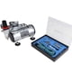 thumbnail image 5 of Kit de aerógrafo TIMBERTECH con compresor Dual Action Gravity, 5 of 9