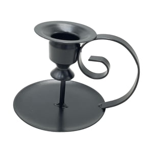 Bothyi - Portavelas De Pilar De Metal Cena De Boda Candelita Centro De Mesa Negro