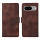 thumbnail image 1 of Carcasa FOXDOCK Google Pixel 8 de cuero PU, diseño acolchado clásico, protección contra caídas y rayones, 1 of 5