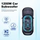 thumbnail image 4 of Subwoofer para auto litillbuly de 10" y 1200 W, delgado, para debajo del asiento, con amplificador, 4 of 9