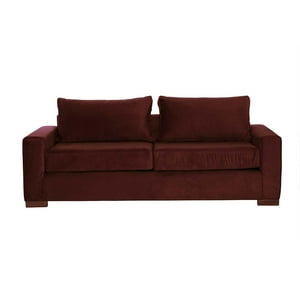 Latam Home - Sofa Cama Livorno 2Pl Tela Velvet Chocolate