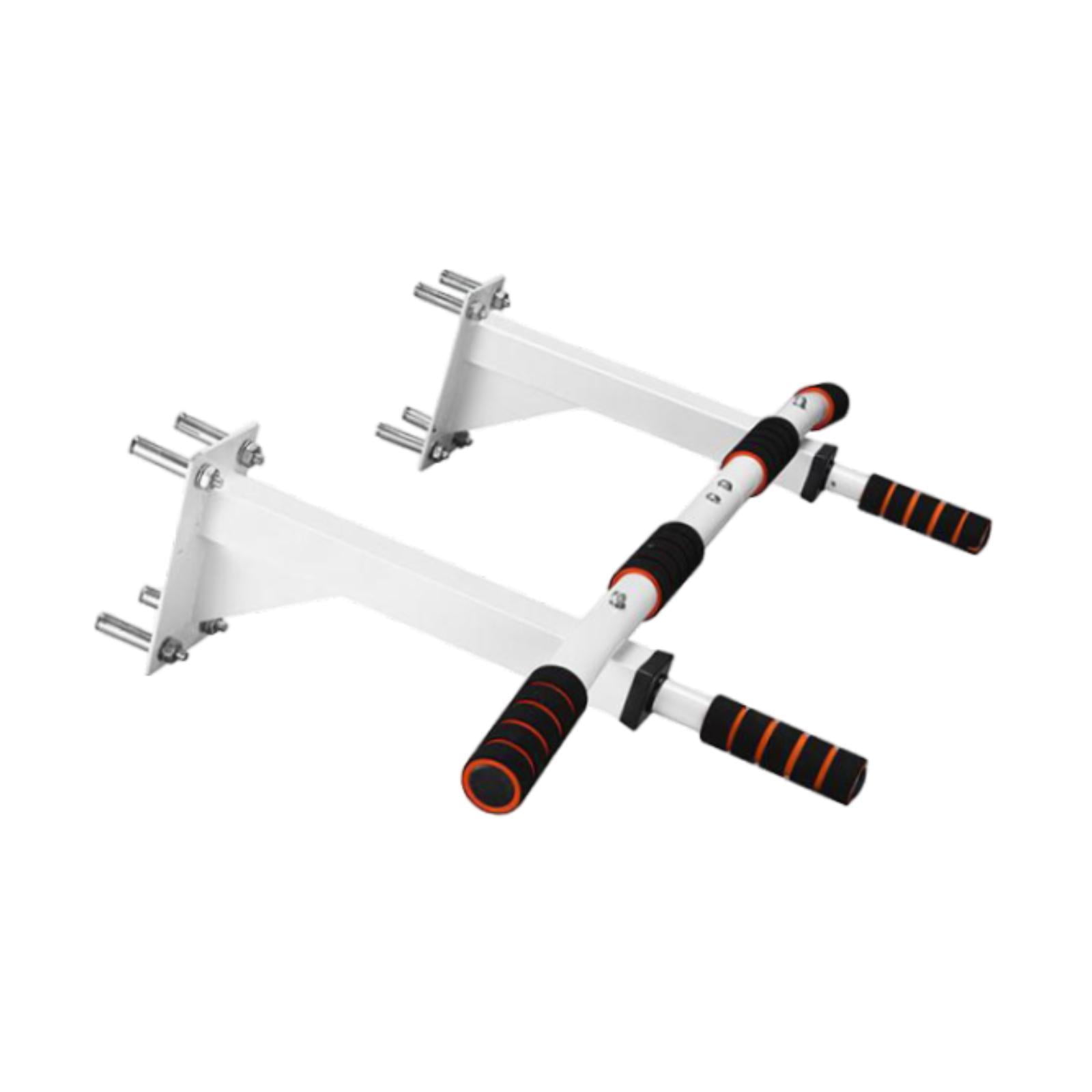 Magideal - Barra De Dominadas Barra De Dominadas Para Montar En La Pared Equipo De Ejercicio Para Puerta Práctica Fácil De Instalar Portátil Para Entrenamiento Blanco