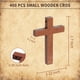 thumbnail image 2 of Paquete de 400 cruces de madera Hufopik de 3 x 4,3 cm para manualidades y decoración, 2 of 7