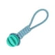 thumbnail image 1 of Pelota Para Perros Con Cuerda Juguete Interactivo Para Perros Para Comederos De Rompecabezas Juguete De Cuerda Para Perros Azul, 1 of 5