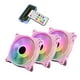 thumbnail image 2 of Ventilador 6Pin Silencioso 33CFM Alto Para Computadora De Escritorio PC Chasis Rosa, 2 of 5