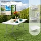 thumbnail image 2 of Mesa Plegable Blanca 180cm tipo Maleta, 2 of 4