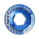 thumbnail image 5 of Bicicleta M18 Cubierta De Brazo De Manivela Sombrero BMX Rueda De Cadena De Bicicleta Juego De Bielas Perno Azul, 5 of 5