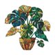 thumbnail image 3 of Letrero Colgante Con Plantas En Macetas, Obra De Arte, Colgante Para Ventana, Dormitorio, Sala De Estar, 3 of 5