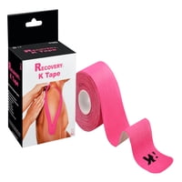 Tape Kinesiologico Rosado 5 Cm X 5 Mt Precortada Recovery