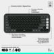 thumbnail image 2 of Kit Teclado Y Mouse Logitech Pop Icon Español Grafito, 2 of 6