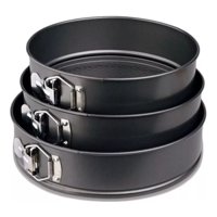 Genérico - Set Moldes Torta Desmontable 3 Pieza 24/26/28 Cm