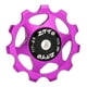 thumbnail image 2 of Polea De Cambio Trasero De Bicicleta 11T Piezas Accesorio De Ciclismo Poleas De Bicicleta De Carretera Violeta, 2 of 5