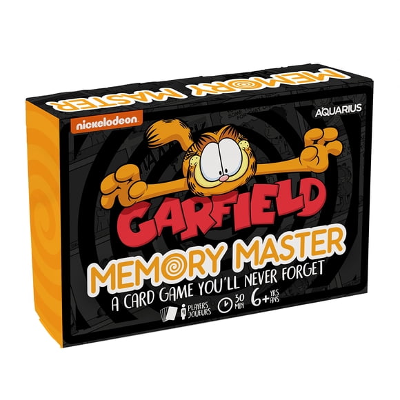 Juego de cartas AQUARIUS Garfield Memory Master para 4 jugadores
