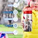 thumbnail image 5 of DC Liga de supermascotasBotella de Agua con Tapa Pop Top de Un Toque, Acero Inoxidable, a Prueba de Fugas, para Deportes, Botella Infantil rosa 12 oz, 5 of 6
