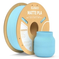 Filamento Para Impresora 3D Elegoo Mate Pla Azul Hielo, 1,75 Mm, 1 Kg