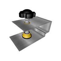 Ioensy - Abrazaderas De Instalación Frontal De Cajón De Gabinete Ajustables Para Carpintería 10,5 Cm