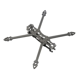 Magideal - De Marco De Cuadricóptero De Fibra De Carbono De 7 Pulgadas Con Brazos De Marco De 5 Mm Para Fpv Quadcopter Drone Diy Modificado