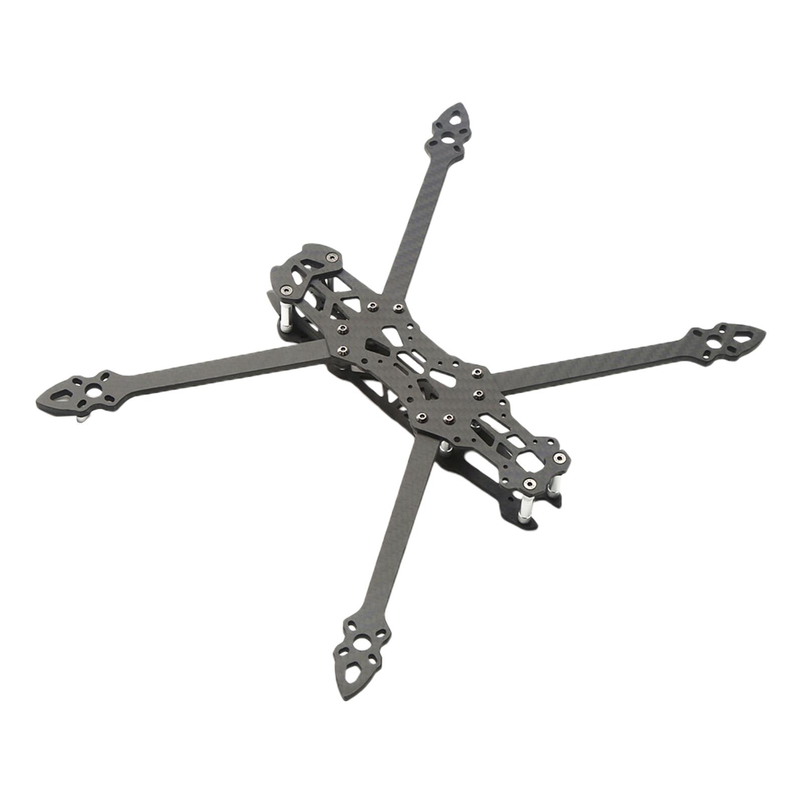 Magideal - De Marco De Cuadricóptero De Fibra De Carbono De 7 Pulgadas Con Brazos De Marco De 5 Mm Para Fpv Quadcopter Drone Diy Modificado