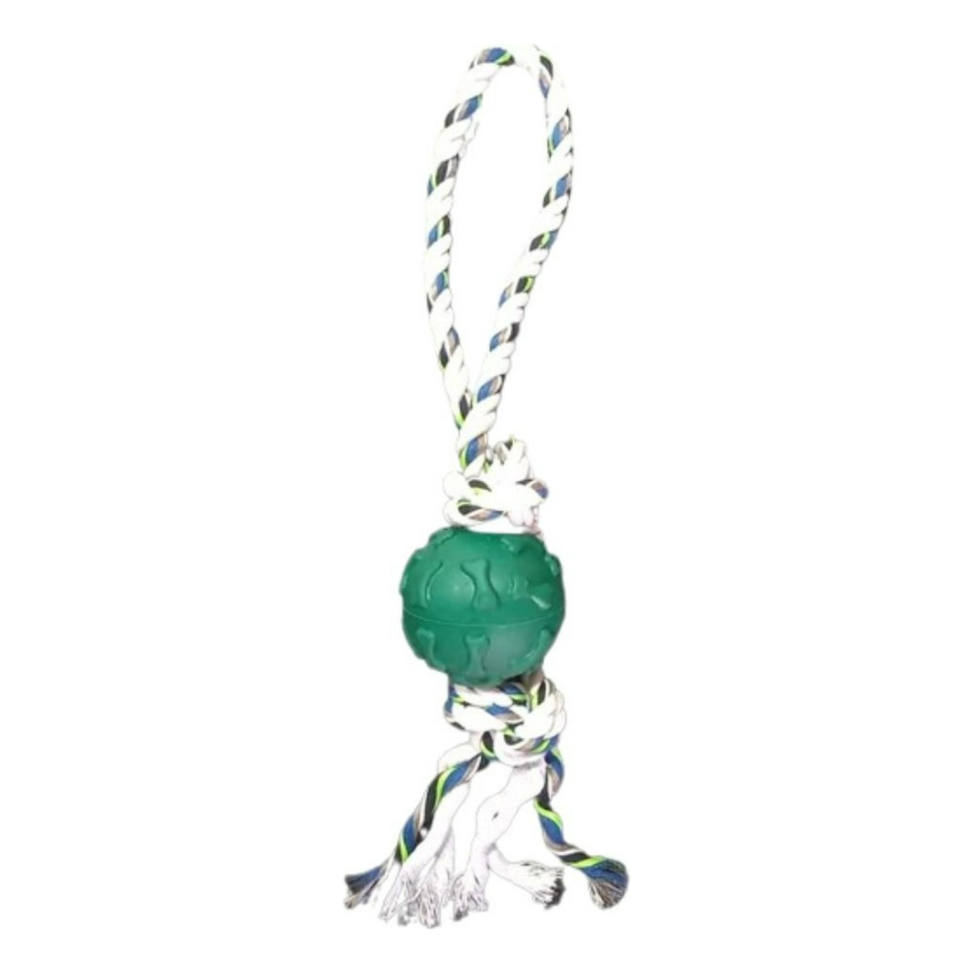 Genérico - Set 2 Juguetes Interactivo Cuerda Pelota Mordillo Perros Lau
